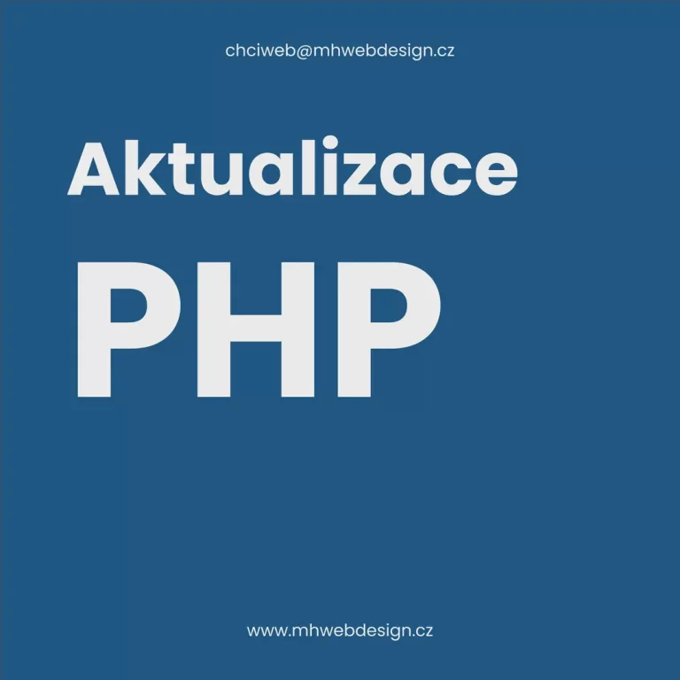 Náhledový obrázek - Aktualizace PHP - Tvorba webových stránek MH Webdesign